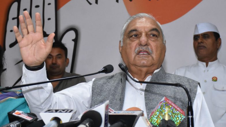 Haryana Assembly Elections 2019: Bhupinder Singh Hooda-Led Panel Recommends Former CM's Name to Lead Congress in Polls