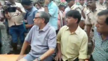 Bihar Floods: Deputy Chief Minister Sushil Kumar Modi Stranded at His Patna Residence, Rescued; Watch Video