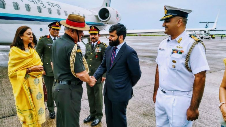 Chief of the Army Staff, General Bipin Rawat Embarks on 5-Day Visit to Maldives, See Pics