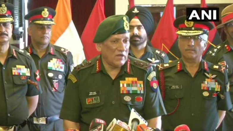 Indian Army Backs Disability Pension, Deliberations Only for Income Tax Exemption: General Bipin Rawat