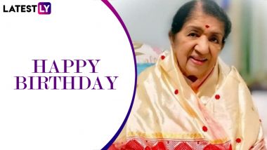 Lata Mangeshkar Birthday: Lag Jaa Gale and Other Songs by the Queen of Melody That Continue to Mesmerise Us!