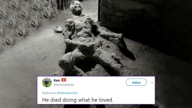 Body of Masturbating Man From Pompeii Goes Viral Again and Twitter Says 'Die Hard!'