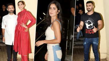The Zoya Factor Screening Pics: Katrina Kaif, Arjun Kapoor, Vicky Kaushal and Other Bollywood Celebs Who Attended the Special Show