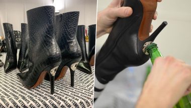 Newly-Introduced Boots Come With a Bottle Opener in The Heels! Fashionable Footwear Wins All Praises (View Pics)