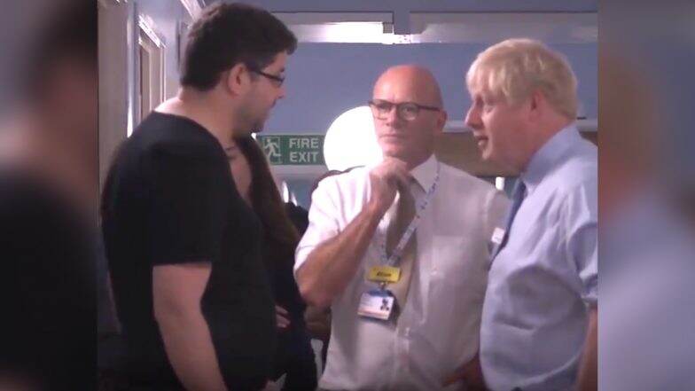 Boris Johnson Confronted by Angry Father of Sick Child During London Hospital Visit, Told NHS Being Destroyed - Watch Video Boris Johnson Confronted by Angry Father of Sick Child During London Hospital Visit, Told NHS Being Destroyed - Watch Video