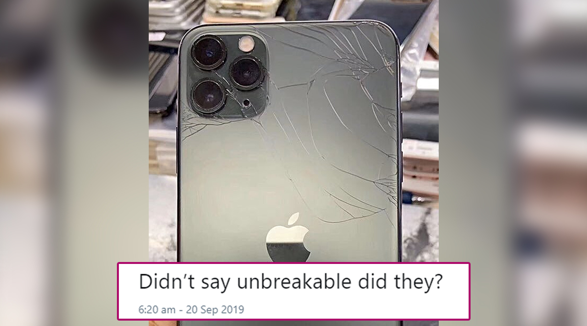 This Is How Cracked Apple Iphone 11 Pro Looks Like Pic Of