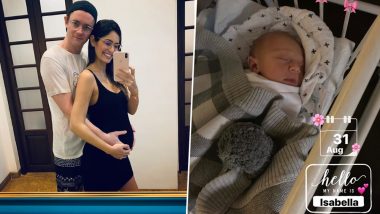 Bruna Abdullah, Husband Allan Fraser Welcome First Child Together