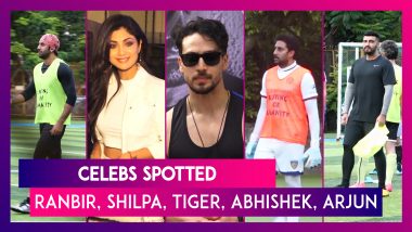 Celebs Spotted: Ranbir Kapoor, Shilpa Shetty Kundra, Tiger Shroff & Others Seen In The City