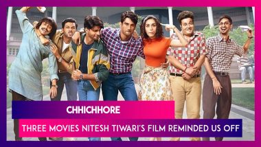 Chhichhore: Three Movies This Sushant Singh Rajput and Shraddha Kapoor Starrer Reminded Us Of