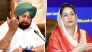 Captain Amarinder Singh And Harsimrat Kaur Badal Clash on Twitter, Punjab CM Calls Union Minister 'Dumb'