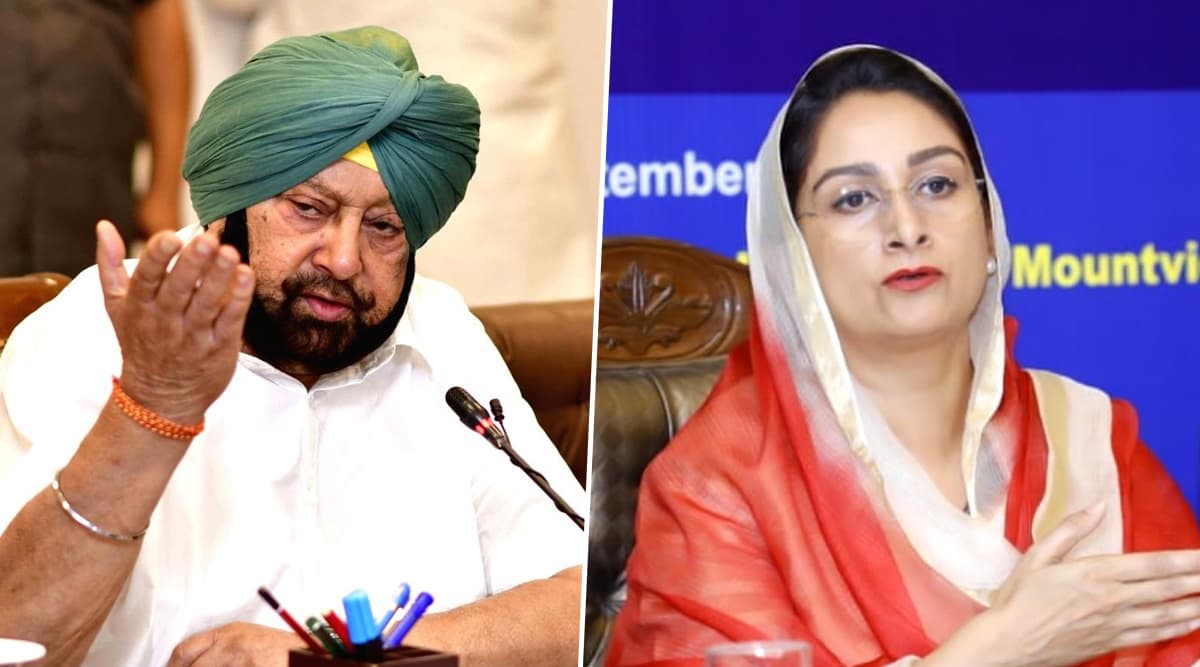 Captain Amarinder Singh And Harsimrat Kaur Badal Clash on Twitter, Punjab CM Calls Union Minister 'Dumb' Captain Amarinder Singh And Harsimrat Kaur Badal Clash on Twitter, Punjab CM Calls Union Minister 'Dumb'