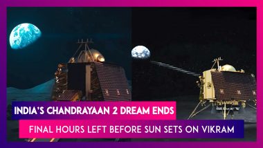 India's Chandrayaan 2 Dream Set To End, Final Hours Left Before The Sun Sets On Vikram Lander