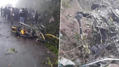 Indian Army Cheetah Helicopter Crashes in Bhutan, 2 Dead