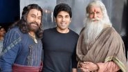 Sye Raa Narasimha Reddy: Allu Sirish&rsquo;s Excitement Is Sky-High After Clicking a Pic with Legends Chiranjeevi and Amitabh Bachchan