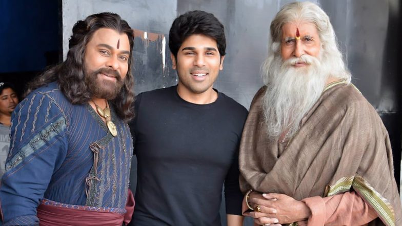 Sye Raa Narasimha Reddy: Allu Sirish’s Excitement Is Sky-High After Clicking a Pic with Legends Chiranjeevi and Amitabh Bachchan