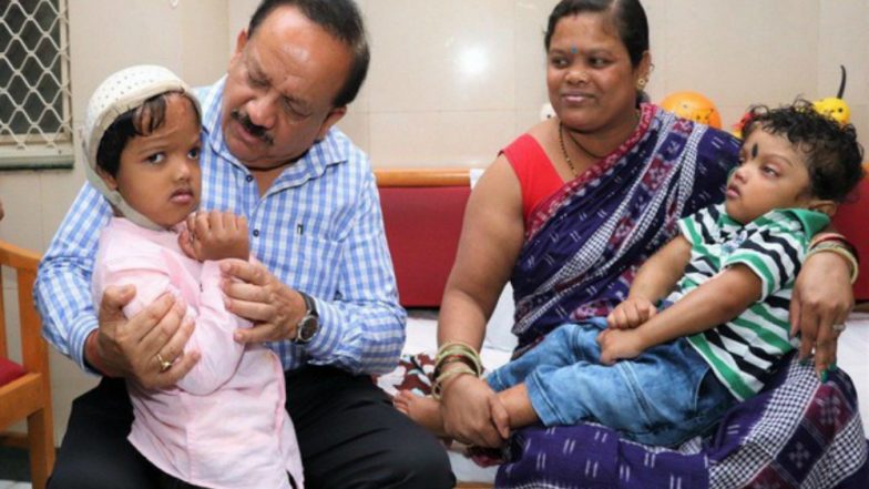 Separated Craniopagus Twins Jagga and Baliya Leave for Home in Odisha