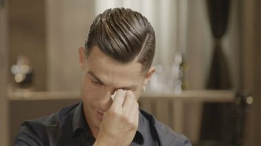 Cristiano Ronaldo Breaks Down in Tears After Watching Footage of His Late Father Jose Aveiro During Emotional Interview (Watch Video)