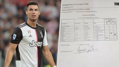 Cristiano Ronaldo Fan Tries to Prove The Best FIFA Football Awards 2019 as Fake By Sharing Sudan Coach's Photoshopped Best Player Voting Form
