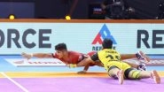 PKL 7 Match Report: Naveen Kumar Stars as Dabang Delhi KC Beat Telugu Titans 37-29