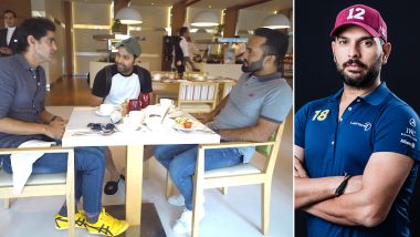 Yuvraj Singh Relives Dinesh Karthik’s Hilarious Encounter With 'Dada' Sourav Ganguly During India vs Pakistan ICC Champions Trophy Match in 2004!