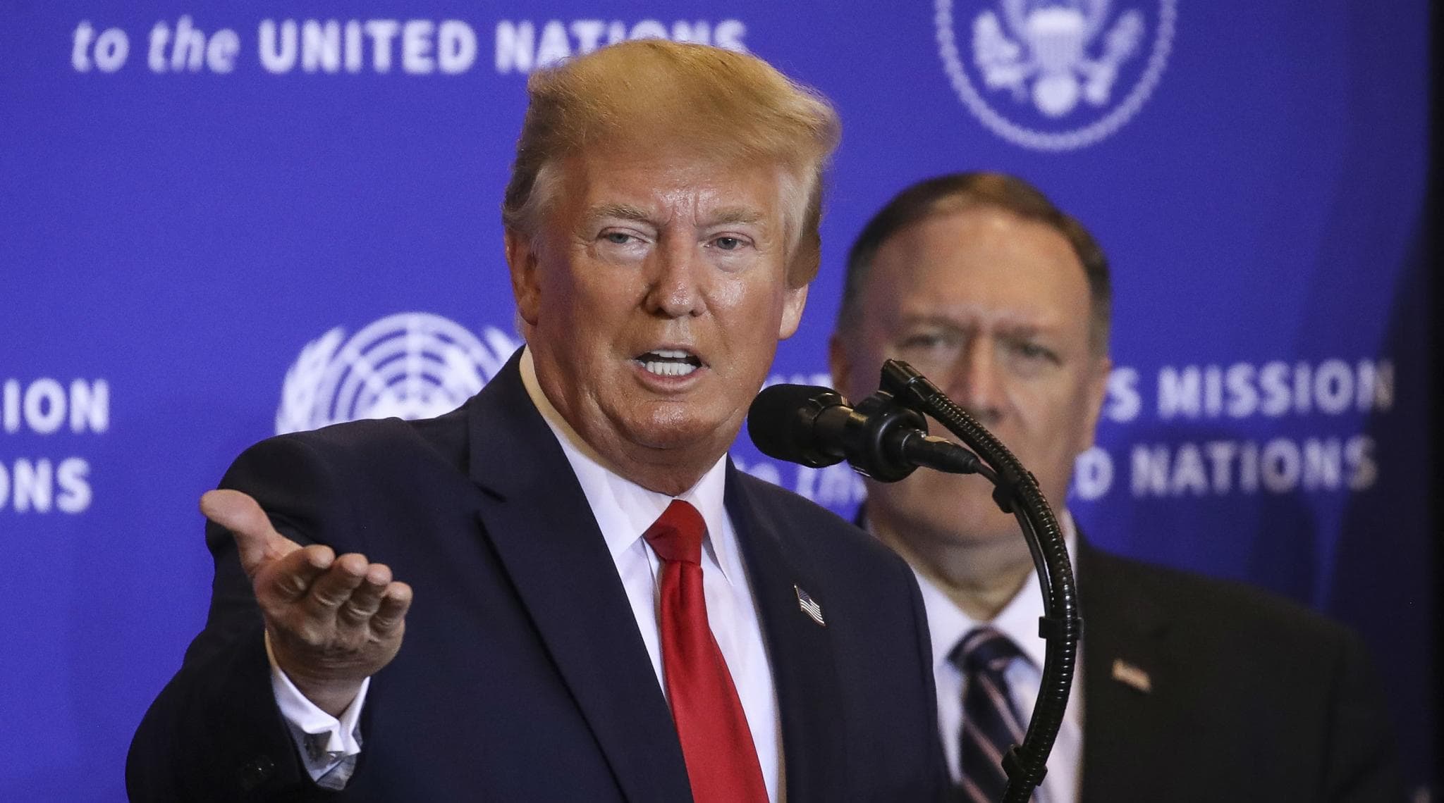 Donald Trump Says North Korea Talks Going Ahead Despite Ballistic Missile Test Donald Trump Says North Korea Talks Going Ahead Despite Ballistic Missile Test