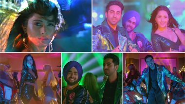 Gat Gat Song: Ayushmann Khurrana and Nushrat Bharucha's Dream Girl Track is a Typical Bollywood Style Punjabi Number