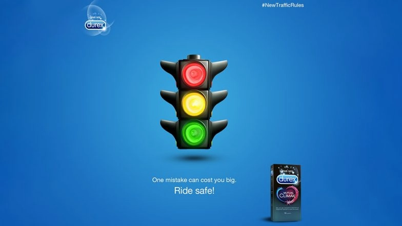 Durex Condom India Says ‘Ride Safe’ in Its New Traffic Rules Twitter Ad and Our Inner Pervs Can’t Help Sniggering