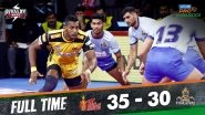 Pro Kabaddi League 7 Results: Telugu Titans Outperform Tamil Thalaivas 35&ndash;30