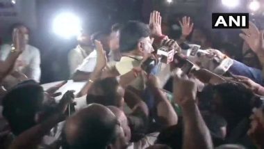 DK Shivakumar Arrested, Congress Workers Create Ruckus Outside ED Office