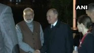 PM Narendra Modi Explains Rationale Behind Jammu and Kashmir Decision to Vladimir Putin; Thanks Him for Support