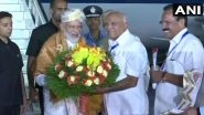 PM Narendra Modi Reaches Bengaluru to Watch Chandrayaan 2 Landing From ISRO Headquarter