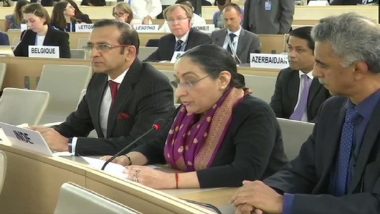 India Rejects Pakistan's Claims of Human Rights Violation in Jammu And Kashmir at UNHRC Meeting, Calls Islamabad 'Epicentre of Terrorism'