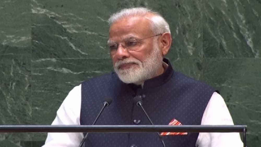 PM Narendra Modi at UNGA in New York: Prime Minister Highlights India’s Steps to Combat Climate Change PM Narendra Modi at UNGA in New York: Prime Minister Highlights India’s Steps to Combat Climate Change