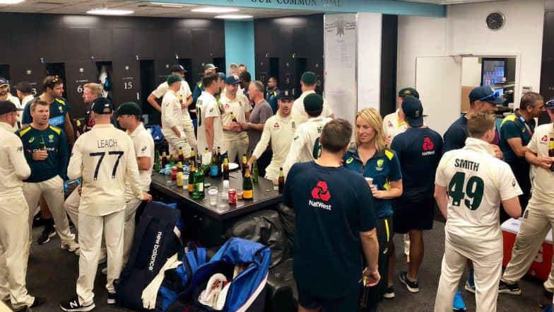 Ashes 2019: England, Australia Share Drinks after Gruelling Five-Match Test Series Ends in 2тАУ2 Draw (View Pic) Ashes 2019: England, Australia Share Drinks after Gruelling Five-Match Test Series Ends in 2тАУ2 Draw (View Pic)