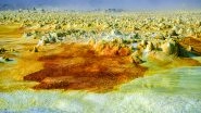 Danakil Depression: Surreal Pictures of Sulphur Lakes And Volcanoes in This Inhospitable Desert in Ethiopia Are Mesmerising!