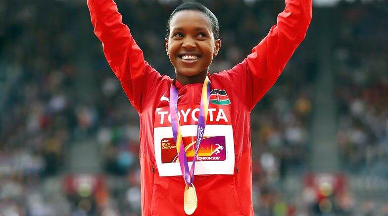 Faith Kipyegon, Olympic Champion Aims to Defend Her Title