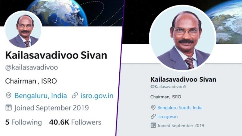 ISRO Clarifies After Fake Twitter Accounts Impersonating K Sivan Surfaces