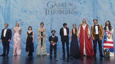 Emmys 2019: Fans Get Emotional as Game Of Thrones Cast Shares Stage For One Last Time! (Read Tweets)