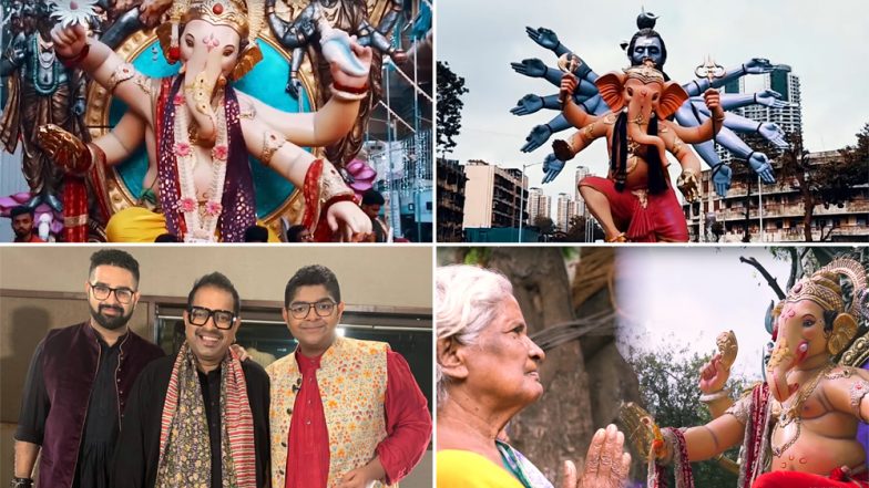 Ganesh Chaturthi 2019 Song Ganpati Bappa Padhaare: Shankar Mahadevan with Sons Siddharth-Shivam Release Devotional Track to Welcome Lord Ganesha (Watch Video)