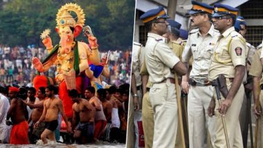 Ganesh Visarjan 2019 Traffic Advisory: Mumbai Police Issues Outline Maps For Routes Allotted to Devotees For Ganpati Immersion