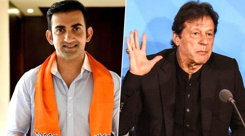 Gautam Gambhir Terms Imran Khan As Role Model for Terrorists
