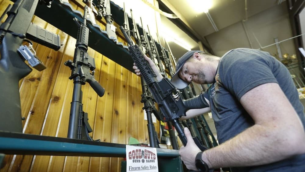 Gun Sales in US Break 20-Year Record After Guns Are Sold as Essential Commodity Amid COVID-19 Lockdown, Over 3.7 Million Sold in March 2020 Gun Sales in US Break 20-Year Record After Guns Are Sold as Essential Commodity Amid COVID-19 Lockdown, Over 3.7 Million Sold in March 2020