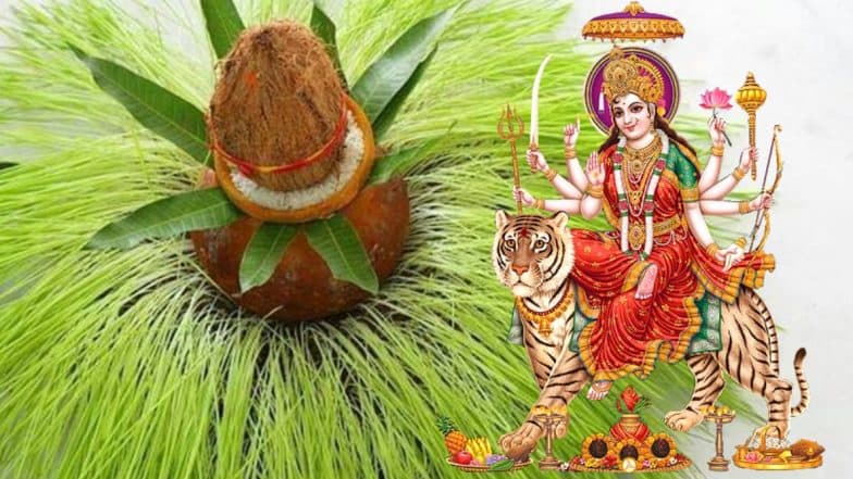 Ghatasthapana Puja 2019 Date and Shubh Muhurat Time on Navratri Day 1: Kalash Sthapana Puja Vidhi With Shubh Muhurat to Start Nine-Day Festival Dedicated to Goddess Durga Ghatasthapana Puja 2019 Date and Shubh Muhurat Time on Navratri Day 1: Kalash Sthapana Puja Vidhi With Shubh Muhurat to Start Nine-Day Festival Dedicated to Goddess Durga