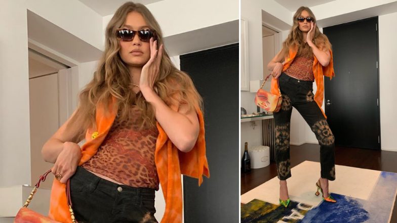 Yo or Hell No! Gigi Hadid Brings Back Animal Print and Abstract Prints From the 2000s