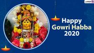 Gowri Habba 2020 Wishes and Goddess Gauri HD Images 