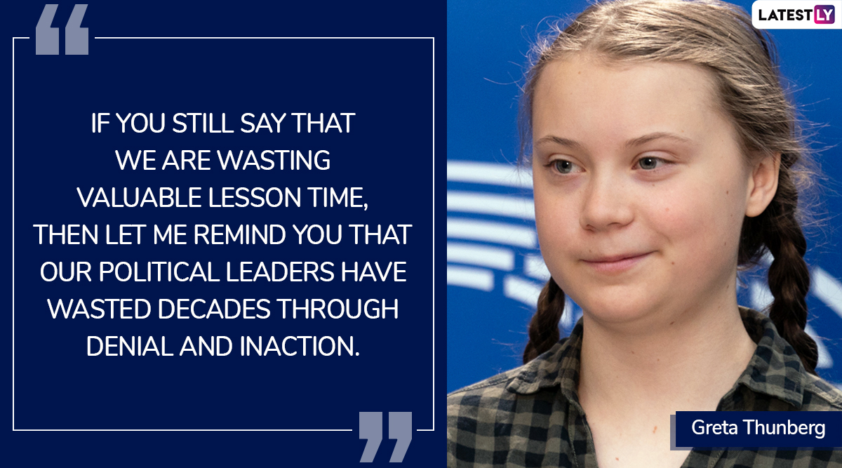 Greta Thunberg Quotes - Rapport Greta Thunberg Is Saving The World With