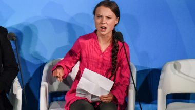 Greta Thunberg's 'How Dare You' Speech at UN Wins Twitterati's Hearts, Activist's Quotes on Climate Change Goes Viral