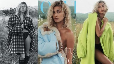 Hailey Baldwin Bieber Strips Down To Nothing But A Trenchcoat For The Cover of Vogue Australia - View Pics