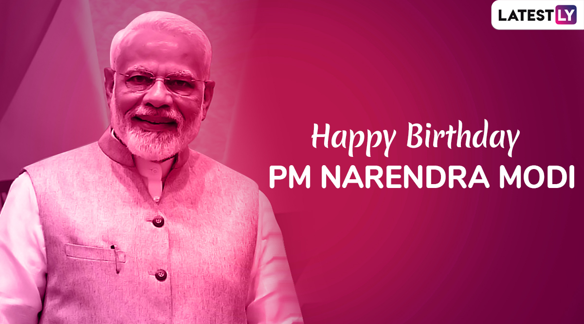 Happy Birthday, PM Narendra Modi: Messages And Wishes to ...