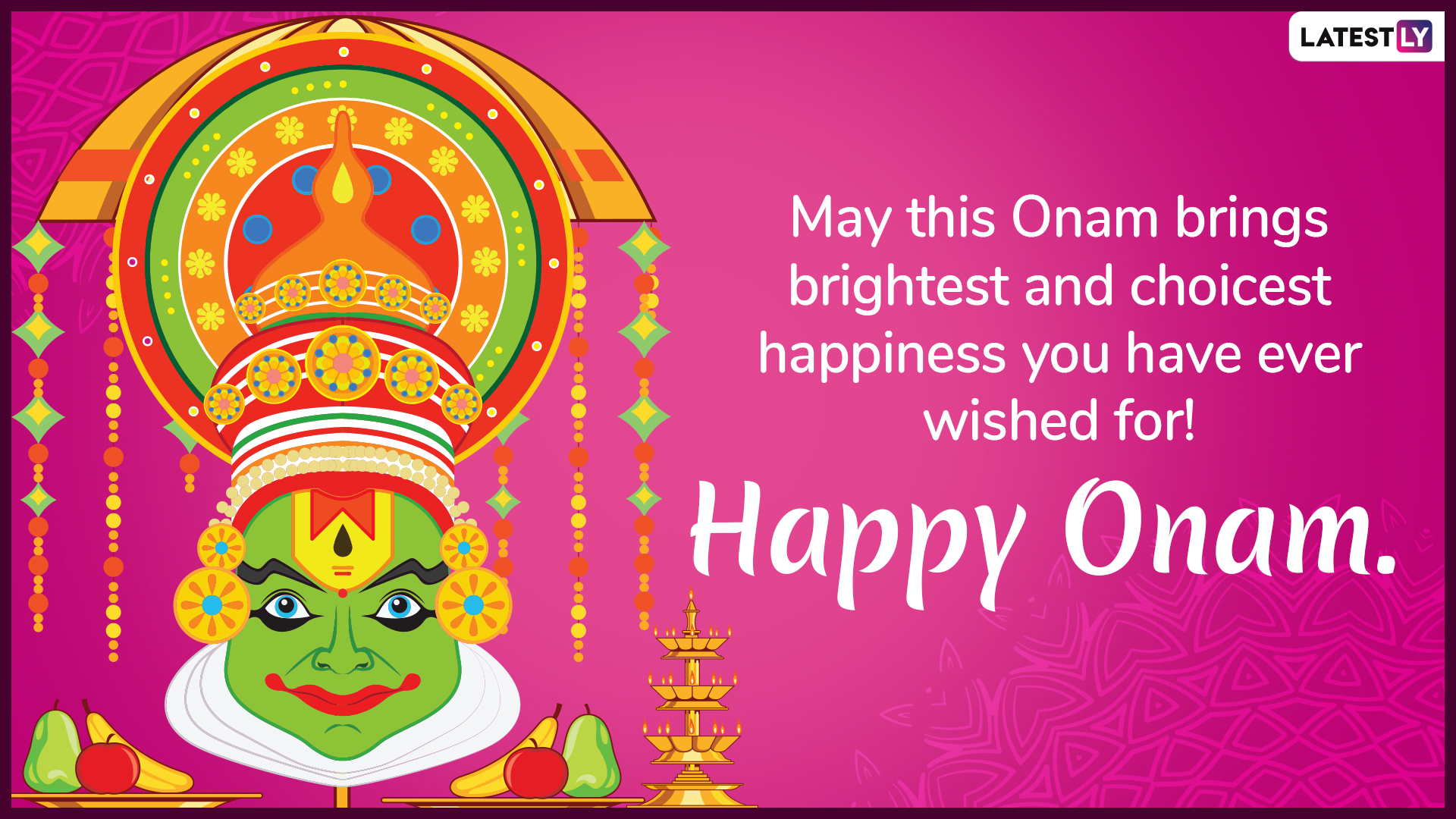 Onam 2019 Wishes and Greetings: WhatsApp Stickers, Onam Ashamsakal ...